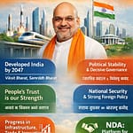 ‘2047 तक विकसित भारत का संकल्प‘, NDA की बैठक में बोले गृह मंत्री अमित शाह
